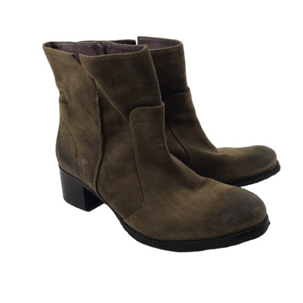 Biviel Brown Suede Booties Size 40